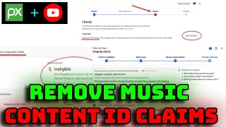 How to Remove a YouTube Content ID claim with a Pixabay license certificate