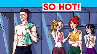 I'm The Only Guy In The Gym And The Girls Want Me... | My Story Animated