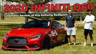 SENDING A 640WHP Q60 | OEM+ Infiniti Q60 Red Sport Review [4K] | Spools & Pulls