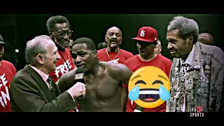Adrien Broner Funny post fight interview after beating Billy Hutchinson