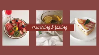 two days of restriction + fasting | tw ed