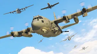 SURVIVE THE HUNT AC-130 EDITION in GTA 5 Online!