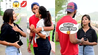 real marriage prank || prank on girlfriend gone extremely romantic kissing prank veer Samrat