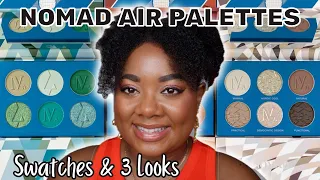 NEW NOMAD COSMETICS TRAVEL PALETTES | SWATCHES & 3 LOOKS