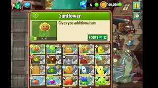 Plants Vs Zombies 2 : Pirate Seas Endless Zone Level 16~18