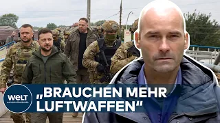 UKRAINE WEITER UNTER BESCHUSS: Selenskyj fordert mehr Offensivwaffen - Steffen Schwarzkopf aus Kiew