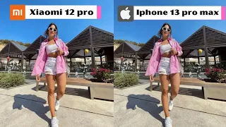 Xiaomi 12 pro vs Iphone 13 pro max Camera Test || Camera Comparisons