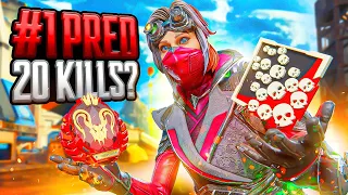 20 Kills With The #1 Apex Predator In Ranked? (Apex Legends)