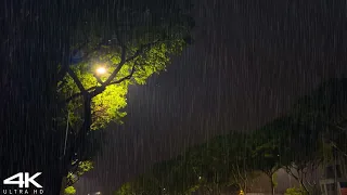 Best Rain Sounds For Insomnia | The Gentle Sound Of Rain And The Beautiful Sky