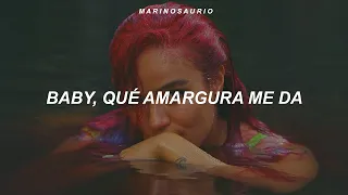 KAROL G - AMARGURA (Letra) || si te dicen que yo me estoy curando es la verdad