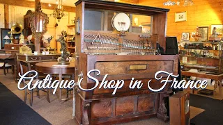 Antique Shop in France ❘ Exploring Music Players & Instruments ❘ Barrel Piano   # 7