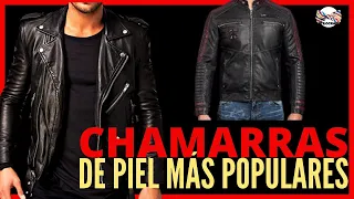 LAS CHAMARRAS DE PIEL PARA HOMBRE MAS POPULARES: ¿QUÉ MODELO ES LA QUE TIENES?