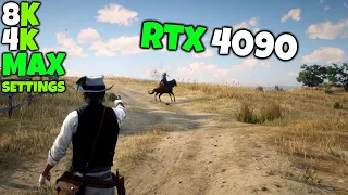 RTX 4090 24GB | Red Dead Redemption 2 | 8K, 4K | Maximum Settings | rtx 4000 series