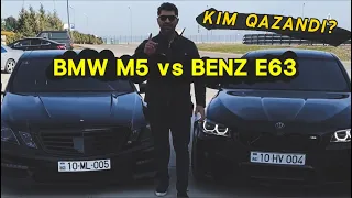 BMW F10 M5 VS MERCEDES E63. SOK YARIŞMA!!!