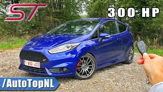 300HP FORD FIESTA ST MK7 REVIEW on AUTOBAHN [NO SPEED LIMIT!] by AutoTopNL