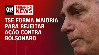 TSE forma maioria para rejeitar ação contra Bolsonaro | CNN PRIME TIME