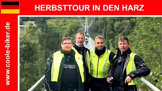 🇩🇪 Autumn tour in the Harz Mountains 2017 - Braunlage - A travel documentation - HD - Motorbike tour