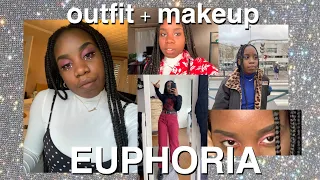 Un personnage d’EUPHORIA par jours pendant 1 semaine (outfit + makeup)