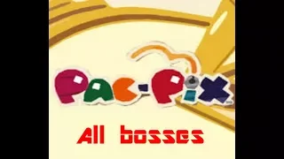 Pac-Pix: All Bosses