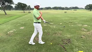 Brent Blackburn uses this drill to keep the wrists the same distance from the chest.