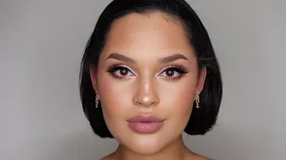 simple glam makeup