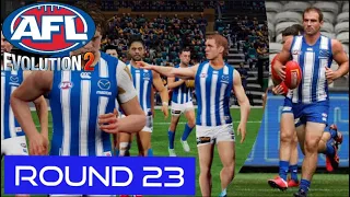 FINAL GAME OF THE SEASON! (AFL Evolution 2 North Melbourne Coach Career Round 23)