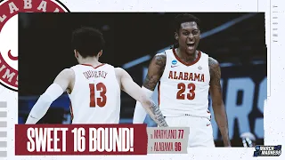 Maryland vs. Alabama - Second Round NCAA tournament extended highlights