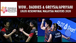 AHSAN/HENDRA & GREYSIA/APRIYANI LOLOS KE BABAK SEMIFINAL MALAYSIA MASTERS 2020