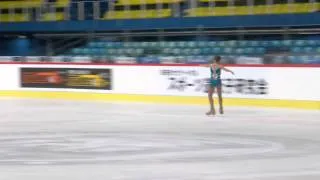 ISU 2014 Jr Grand Prix Zagreb Ladies Short Program Alexandra PROKLOVA RUS