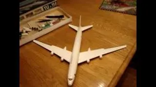 Rare VEB Plasticart 1/100 Impressive Tupolev TU-114 "Cleat" being put together Part 1