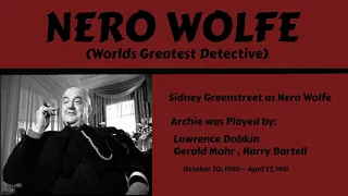 Nero Wolfe (Radio) 1951 - Slight Case of Perjury