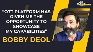 Bobby Deol on bagging the best actor award for Aashram, the era of OTT platforms, and more