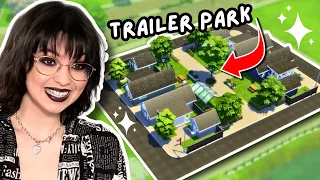 I built a TRAILER PARK in The Sims 4 | The Sims 4 Speed Build