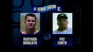 Rudyard Moncayo VS Pat Smith UFC 6 Classic