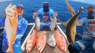 Morning Jigging Trip | 4 Ruby Snappers, 3 Amberjacks & 1 Bonito | Episode 1 Season 1 | Fishing