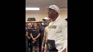 Deion Sanders Locker Room Pep Talk is 🔥