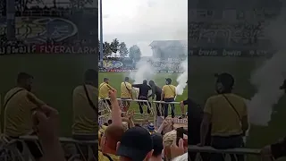 Lok Leipzig Fans beim Pokal Spiel gegen Eintracht Frankfurt