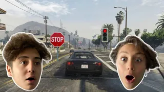 KURALLARI ÇİĞNEMDEN GTA 5 OYNAMAK !!