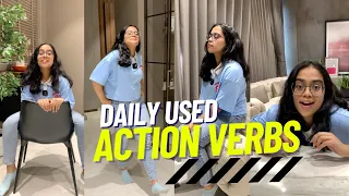 Everyday Action Verbs You Must Know! Brush Up Your English Grammar #ananya #verbs #tenses #grammar