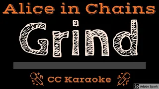 Alice in Chains • Grind (CC) [Karaoke Instrumental Lyrics]