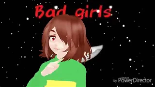 (MMD-Undertale)Chara - Bad girls(MEME)