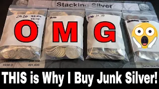 Junk Silver Haul - Key Dates Found - This is Why I Buy Constitutional!