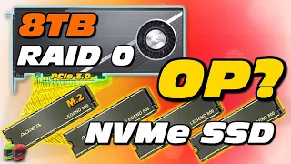 RAID 0 Guide: Gigabyte AORUS Gen4 AIC NVMe SSD - This Solved Slow Transfer Speeds * Eventually