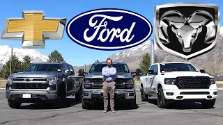 2024 Ford F-150 vs 2024 Ram 1500 vs 2024 Chevy Silverado: Which American Truck Is Best?