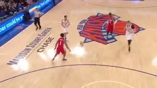 Kristaps Porzingis dunks it home on MLK Day!