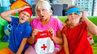 Five Kids Sick Song + more Children's Songs and Videos