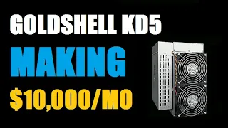 Goldshell Kd5 miner Profitability reviews | Why you should mine Kadena #GoldshellKd5