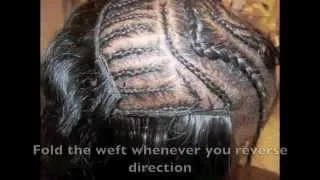 ☏ How To: Meagan Good/Aaliyah Swoop Bang Sew In Tutorial (using Arjuni Straight hair)