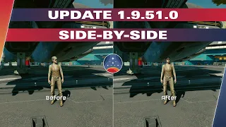 Starfield News - Update 1.9.51.0 Ultra Graphics Side-By-Side (2K, DLAA, Ultra) w/ Timestamps