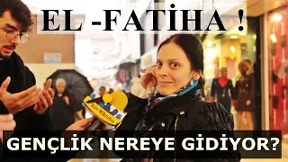 FATİHA SURESİNİ OKUTTUK ! - SARI MİKROFON